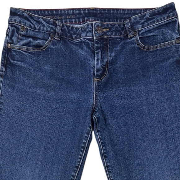 Talbots Medium Wash “Signature” Boot Jeans | Size: 14 - Picture 11 of 12